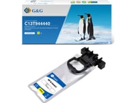 G&Amp G G&Amp G Kompatibelt Bläck/Färg Med C13t944440, Gul, 3000S, Np-E-9444Y, För Epson Wf-C5210, C5290, C5710, C5790