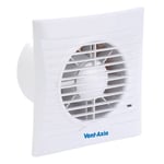 Vent Axia Lo-Carbon Silhouette 4 Inch Slimline Low Energy Bathroom Extractor Fan - 441624 - Return Unit