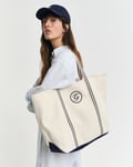 Canvas beach tote bag