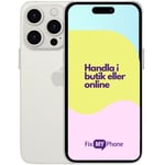 iPhone 15 Pro Max Förnyad begagnad 1 TB, Vit, Klass B