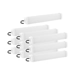 Wiesenfield Vattentätt LED-lysrör - Set med 10 st. 30 W 60 cm 3300 lm 6000-6500 K