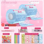 2ST Nano Tape Bubbles Kit Toy Kit BLÅ blue