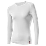 LÖFFLER Functional Maillot de Corps à Manches Longues Blanc White - White 36 (EU)