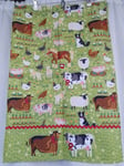 Ulster Weavers Cotton Tea Towel Jennie's Farm Tea Towels Farm animals Cows Pigs