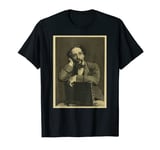 I Put the Lit in Literature Retro Charles Dickens Shirt T-Shirt