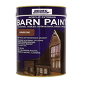 BEDEC BARN PAINT SEMI GLOSS DARK OAK WOOD STAIN 2.5L