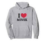 I Love Minsk Pullover Hoodie