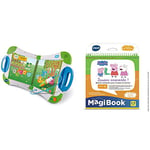 VTech - MagiBook Starter Pack Vert, Livre Interactif Enfant – Version FR & Magibook-Peppa Pig, 480405 - Version FR