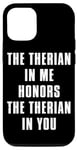 Coque pour iPhone 12/12 Pro The Therian In Me rend hommage à Alter Kin Otherkin Therian
