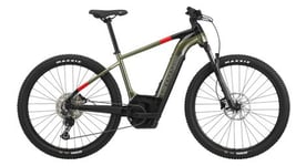 Vtt electrique semi rigide cannondale trail neo 1 shimano deore 12v 29   kaki