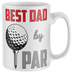 Purple Print House Golf Gifts for Dad, Golf Mug, Funny Novelty Mugs, Idea Ceramic Dish Washer Safe, White, One Size
