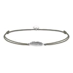 Thomas Sabo Women Anklet Feather Little Secret 925 Sterling Silver LSAK003-907-5-L27v