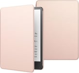 Coque De Protection Compatible Avec 6,8 Pouces Kindle Paperwhite 11e Gén (Modèle 2021), Étui Pliable Pour Kindle Paperwhite Édition Signature Tablette, Auto Réveil/Veille, Rose Doré