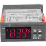 Régulateur de Température Numérique, STC‑1000 Régulateur de Température Numérique Thermostat Tout Usage de Refroidissement et de Chauffage avec ntc,