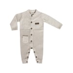 JACKY Stickad overall BABY ON TOUR beige melange