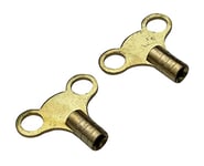 Amtech C3110 2 Piece Brass Radiator Key Set