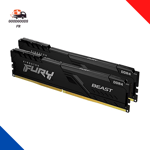 Kingston Kit Mémoire FURY Beast 16 Go (2 X 8 Go) 3200 Mhz DDR4