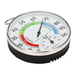 Temperatur- och fuktighetsanalog indikator inomhus utomhus termometer hygrometer L15