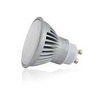 Spot LED GU10 6W éclairage 50W - Blanc Chaud 2700K 420lm angle large 120