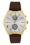 Christian Lacroix pour Hommes Analogue Quartz Montre avec Bracelet en Cuir CLMS1804