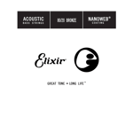 Elixir 15780 Nanoweb 0.080 Acoustic bass string