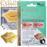 Eveline Lip Therapy Professional Intensely Moisturizing Gel Lip Mask 1pack 3pcs