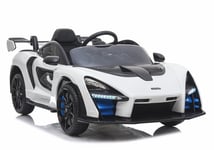 McLaren Senna lasten sähköavoauto, valkoinen