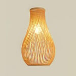 GaoF Chinese Retro Style Lantern Pendant Lamp DIY Bamboo Lampshade Bedroom Living Room Ceiling Chandelier Nostalgia Rattan Cage Hanging Lights Bar Cafe Club Lighting, E27