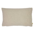 furn. Malham Shearling Fleece Rectangular Cushion Cover - Beige - One Size