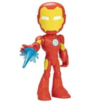 Spidey Figurine Iron Man 22 cm, Jouet pour enfants, dès 3 ans, Hasbro Marvel Spidey et Ses Amis Extraordinaires