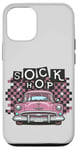 Coque pour iPhone 12/12 Pro Chaussette de voiture vintage Hop