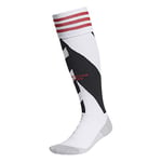 adidas 20/21 MUFC 3rd Socks Chaussettes Homme, White/Black, FR : L (Taille Fabricant : L)