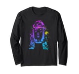 Star Wars R2-D2 Neon Gradient Long Sleeve T-Shirt