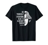 Oscar Wilde Inspirational Quote: Be Yourself T-Shirt