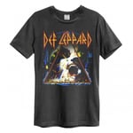 Amplified Unisex Adult Hysteria Def Leppard Vintage T-Shirt - M