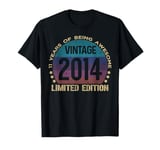 11 Year Old Gifts Vintage 2014 Limited Edition 11th Birthday T-Shirt