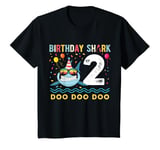 Youth 2 Year Old Birthday Boy Girl Shark Boys and Girls T-Shirt