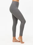 Tu Grey Fleece Maximum-Warmth Thermal Leggings L female