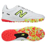 New Balance 442 v2 Pro TF Flash Point - Vit/Grön/Svart - Turf (TF), storlek 47