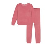 Petit Bateau A0B5N Pyjama Manches Longues Femme, Rosewood XS