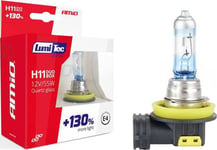 Amio Halogenlampa H11 12V 55W Lumitec Limited +130% Duo Box