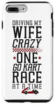 iPhone 7 Plus/8 Plus Go Kart Racing Wife Husband Vintage Driving My Wife Crazy Case