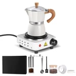 Portable Stovetop Espresso Maker Multifunctional Hand Brewed Coffee Tool Set UK