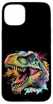 Coque pour iPhone 15 Plus T Rex Pop Art, Dinosaure