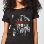 Chucky Typographic Women's T-Shirt - Black - 3XL