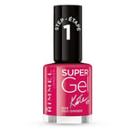 Rimmel London Super Gel By Kate STEP1 -kynsilakka, 12 ml, 024 Red Ginger