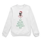 Marvel Drax Christmas Christmas Jumper - White - 3XL