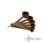 Set 6 Cocktail Measuring Spoons Eco Wood The Bars | Barman Measuring Spoons