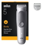 Braun - Body Groomer Series 5 +2 Grooming Tools - Grey