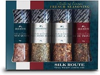 Silk Route Spice Company French Spice Journey Gift Set (4 x 100 ml Grinders)